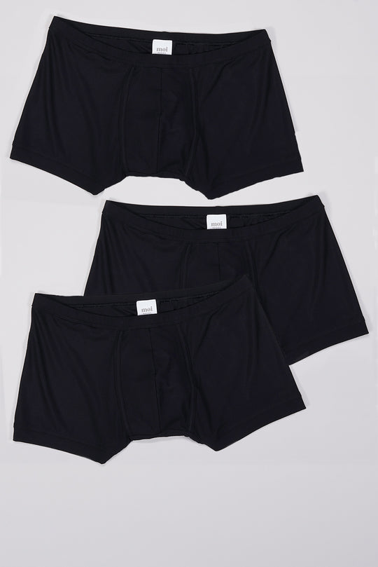 3-Pack Boxer Brief schwarz