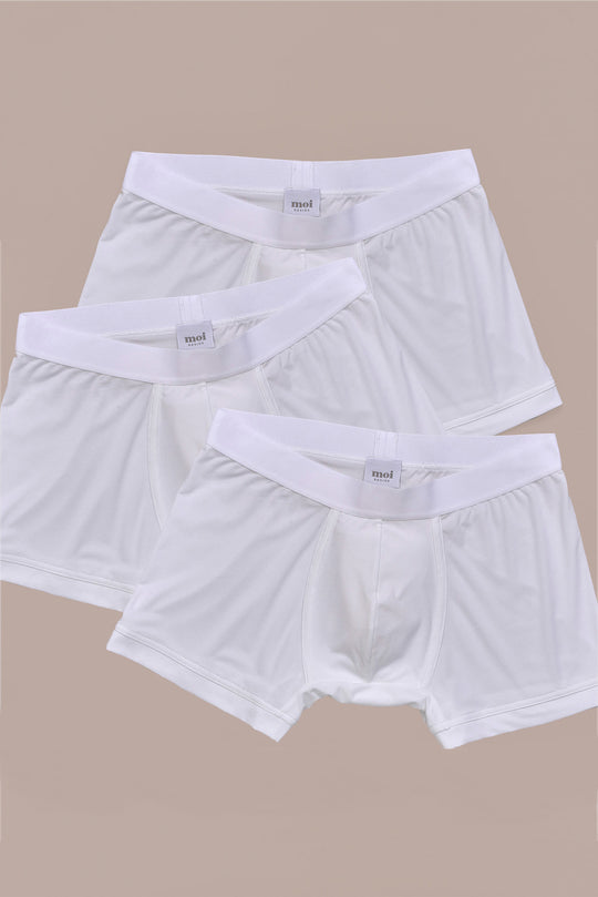 3-pack trunk white